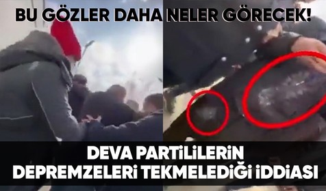 Ali Babacan'ın korumalarının "Devlet yok deyin" diyerek depremzedeleri tekmelediği iddia edildi