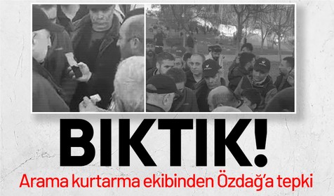 Arama kurtarma ekibinden sosyal medya hesabından provokatif paylaşımlar yapan Ümit Özdağ'a tepki! Bu lafları duymaktan bıktık