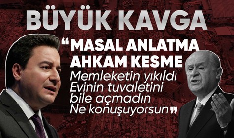 Ali Babacan'dan Bahçeli'ye sert sözler: Memleketin yıkıldı, evinin tuvaletini bile açmadın, ne konuşuyorsun