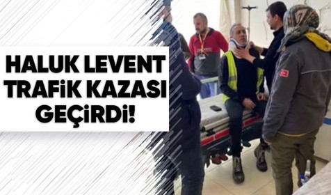 Son Dakika... Haluk Levent trafik kazası geçirdi