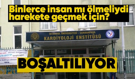 Binası çürük çıktı! İstanbul'da Haseki Kardiyoloji Enstitüsü Hastanesi boşaltılıyor