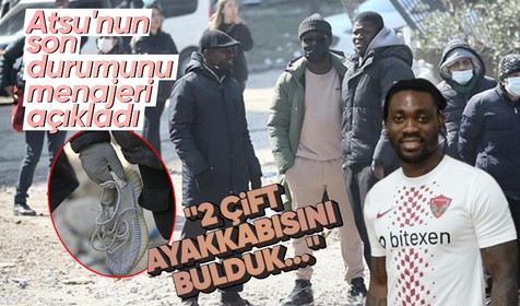 Christian Atsu'nun son durumunu menajeri açıkladı! "2 çift ayakkabısını bulduk..."
