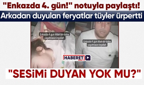 Göçük altında kalan aile yaşadıklarını "Enkazda 4. gün!" notuyla paylaştı! Arkadan duyulan feryatlar tüyler ürpertti! "Sesimi duyan yok mu?"