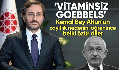 İletişim Başkanı Fahrettin Altun'dan Kılıçdaroğlu'na 'Goebbels' yanıtı