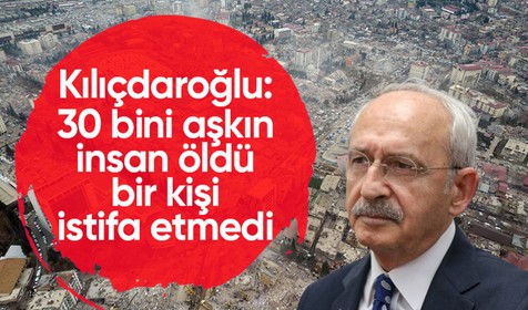 Son dakika! CHP Genel Başkanı Kemal Kılıçdaroğlu depreme ilişkin açıklama: İnsanlar donarak öldü