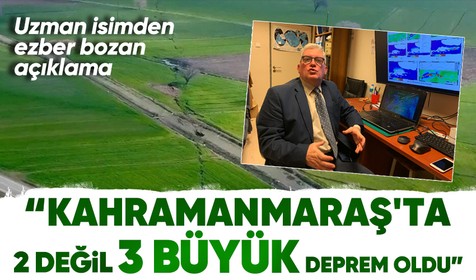 İTÜ Jeoloji Mühendisliği Bölümü'nden Prof. Dr. Cenk Yaltırak'tan ezber bozan bir açıklama: Kahramanmaraş'ta 2 değil 3 büyük deprem oldu