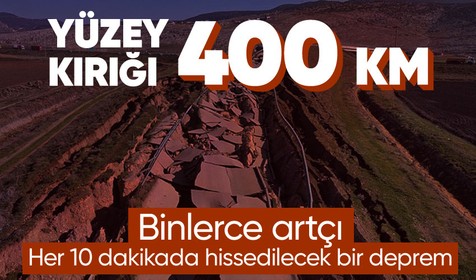 Son dakika! Orhan Tatar, açıklamalarda bulundu: Depremde 400 kilometrelik yüzey kırığı oluştu