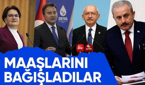 ‘Türkiye Tek Yürek’ kampanyasına siyasilerden birçok isim destek oldu