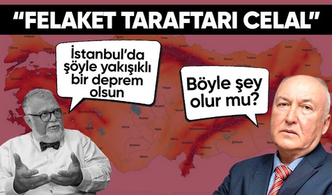 Ahmet Ercan, Celal Şengör'ün 'İstanbul’da yakışıklı bir deprem olsun her tarafı yıksın geçirsin' dediğini iddia etti