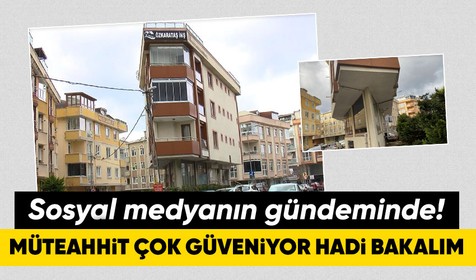 Çekmeköy'de bulunan 5 katlı apartmanın müteahhidi açıkladı: Belediyenin onayı var!