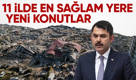 Çevre, Şehircilik ve İklim Değişikliği Bakanı Murat Kurum deprem bölgesinde yapılacak binalara dair bilgi verdi