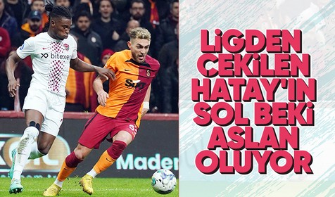 Galatasaray Hatayspor'dan Sam Adekugbe'yi transfer ediyor