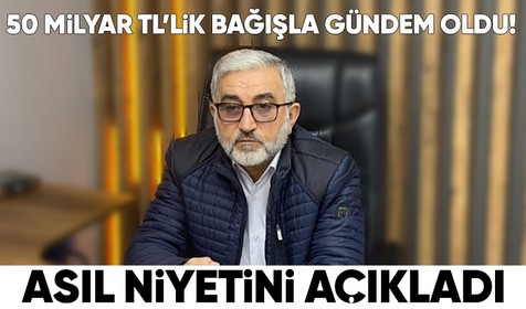 'Türkiye Tek Yürek' ortak canlı yayınında yaptığı 'yanlış' bağışla gündem olan Yeni Çamoluk Otomotiv'in sahibi açıklamalarda bulundu