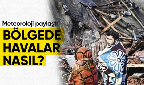 Deprem bölgesinde hava durumu nasıl olacak? | 17 Şubat HAVA DURUMU