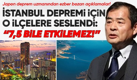 Japon Deprem Uzmanı ve İnşaat Mühendisi Yoshinori Moriwaki İstanbul depremine ilişkin çarpıcı açıklamalarda bulundu! Sarıyer, Şişli, Ataşehir...