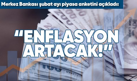 Merkez Bankası şubat ayı piyasa anketini açıkladı: Dolar, faiz ve enflasyonda son durum ne olacak?