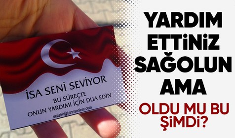 Deprem bölgesinde Misyonerlik faaliyeti iddiaları! Yardım poşetlerinden "İsa seni seviyor" kartları çıktı