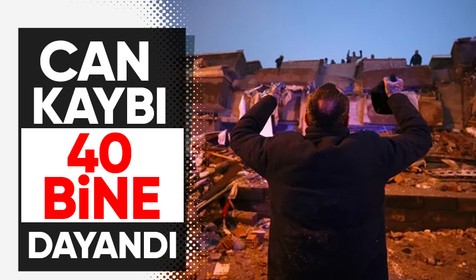 Son dakika! Depremlerde can kaybı 38 bin 44'e yükseldi