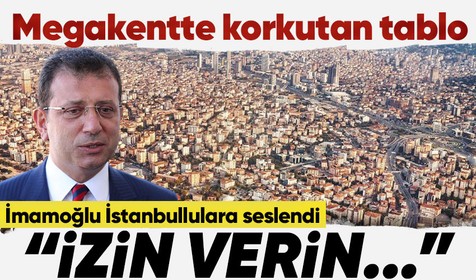 Kahramanmaraş merkezli depremlerin ardından gözler İstanbul'da! Ekrem İmamoğlu "Ne yazık ki..." dedi ve İstanbulludan izin istedi