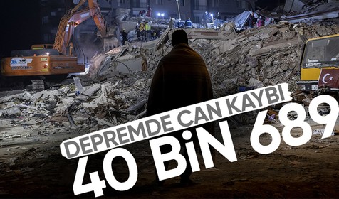 AFAD duyurdu: Depremde can kaybı sayısı 40 bin 689