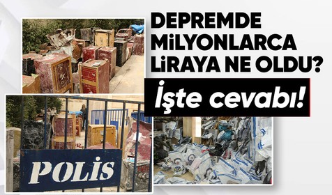 Kahramanmaraş'ta enkaz altından çıkartılan değerli eşyalar Onikişubat Emniyet Müdürlüğü'nde muhafaza ediliyor