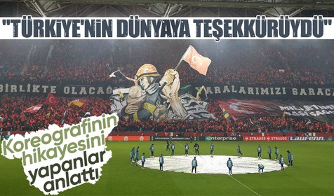 Trabzonspor taraftarı dünyanın konuştuğu koreografinin hikayesini anlattı