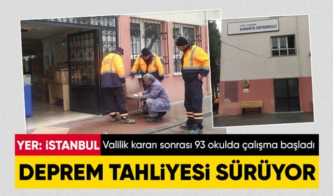 İstanbul Valiliği tahliye edilecek okul listesini paylaşmıştı: Deprem riskli görülen 93 okuldan tahliyeler sürüyor