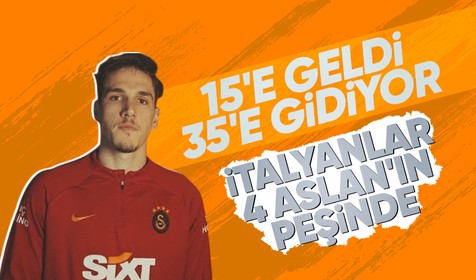 İtalyan takımları Galatasaray'ın yıldızlarını takipte! Nicolo Zaniolo için 35 milyon euro