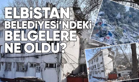 Kahramanmaraş depremi sonrası Elbistan'da yıkılan belediye binasından belgelerin yok edildiği iddiasına Başkan Gürbüz'den yanıt geldi!