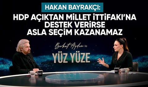 Haber Global ekranlarında yayınlanan Buket Aydın ile Yüz Yüze'nin bu haftaki konuğu SONAR Genel Müdürü Hakan Bayrakçı