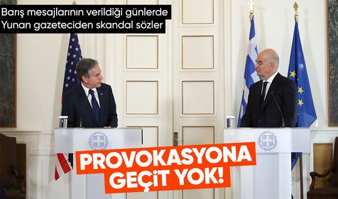 ABD Dışişleri Bakanı Antony Blinken'dan Yunan gazetecinin provokasyon kokan sorusuna net yanıt: Türkiye bahsettiğiniz gibi bir ülke değil