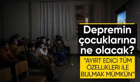 Aile ve Sosyal Hizmetler Bakanı Derya Yanık depremden etkilenen çocuklarla ilgili konuştu