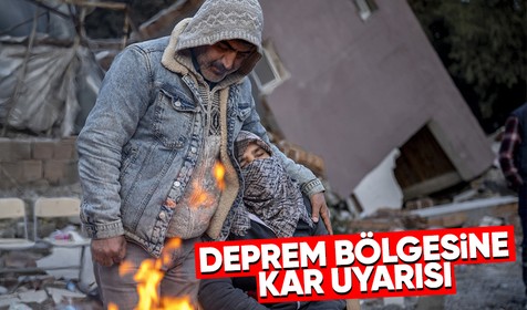Meteoroloji özellikle deprem bölgelerini uyardı: Kar ve yağmur şiddetli gelecek
