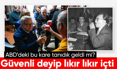 Ohio'daki kimyasal felaketten sonra şaşırtan manzara! Ohio Valisi Mike Dewine ve beraberindeki ekip su içerek güvendesiniz mesajı verdi