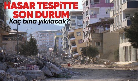 Bakan Kurum açıkladı! Hasar tespit çalışmalarında son durum ne? Depremde yıkılan, acil yıkılacak ve ağır hasarlı bina sayısı 156 bin