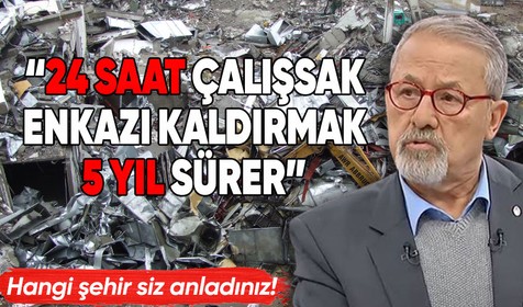İstanbul depremine dair açıklamalarda bulunan Prof. Dr. Naci Görür olası bir depremde 35 milyon ton molozun ortaya çıkacağını söyledi! 3-5 yıl...