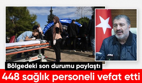 Sağlık Bakanı Fahrettin Koca: 448 sağlık çalışanı hayatını kaybetti