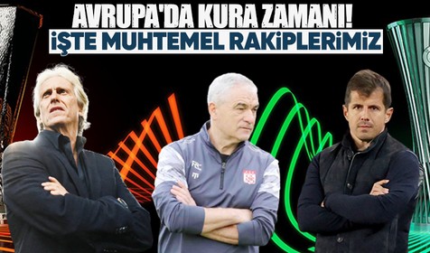 Fenerbahçe, Başakşehir ve Sivasspor'un rakipleri belli oluyor! Avrupa'da kura zamanı