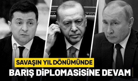 Cumhurbaşkanı Recep Tayyip Erdoğan, Rusya Devlet Başkanı Vladimir Putin ile görüştü