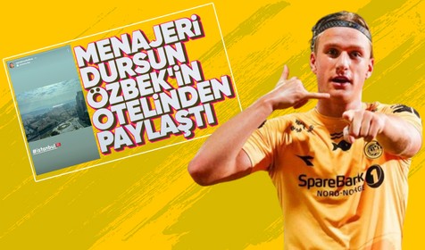 Galatasaray'ın gündemindeki golcü Erik Botheim'in menajeri Dursun Özbek'in otelinden paylaşım yaptı! Transfer iddiası...