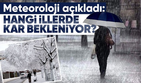 Meteoroloji Genel Müdürlüğü yayınladı! 24 Şubat Cuma günü hava nasıl olacak?