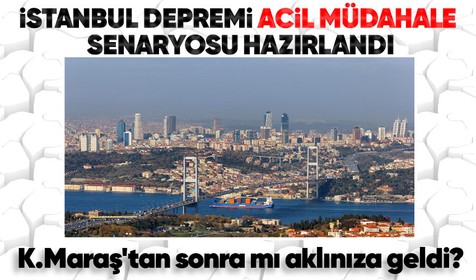 Türkiye'de meydana gelen deprem felaketlerinin ardından olası Marmara depremi için 'acil müdahale' senaryosu oluşturuldu!