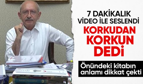 CHP Genel Başkanı Kemal Kılıçdaroğlu, 7 dakikalık video yayınladı: Masadaki Sahife-i Seccadiye detayı dikkat çekti