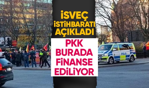 İsveç İstihbarat Teşkilatı: Terör örgütü PKK/YPG İsveç'te finanse ediliyor