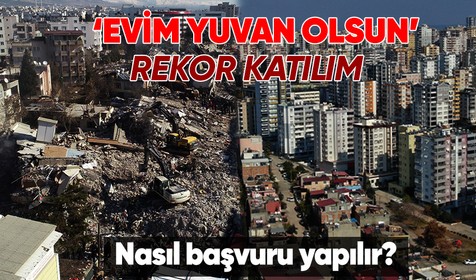 "Evim Yuvan Olsun" kampanyasında başvuru sayısı 10 bine ulaştı