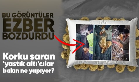 Bavul dolusu dolarlar, altın kemerler... Depremin ardından kaydedilen görüntüler yılların alışkanlığını değiştirecek mi?