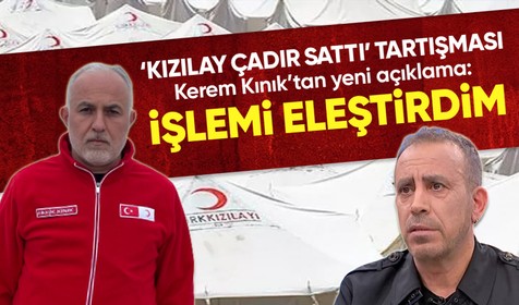 Kızılay Başkanı Kerem Kınık'tan AHBAP'a satılan çadırlar ile ilgili açıklama