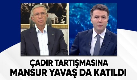 Kızılay ve AHBAP’la başlayan çadır tartışmasına Ankara Büyükşehir Belediye Başkanı Mansur Yavaş da katıldı