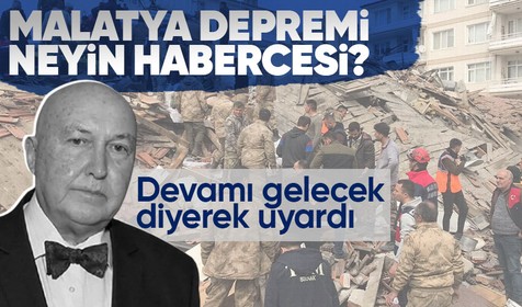 Malatya'da meydana gelen 5.6'lık depremin ardından Prof. Dr. Övgün Ahmet Ercan'dan  uyarılar