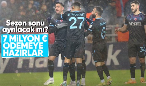 Trabzonspor'un yıldızına İtalya'dan 7 milyon euro'luk teklif